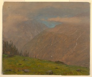 Italian Alps by Frederic Edwin Church