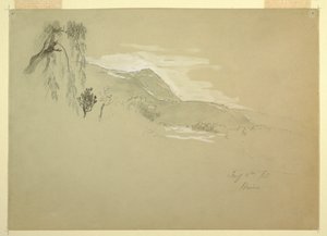Landscape near Huino, Mexico by Frederic Edwin Church