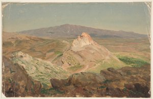 Mount Pentelicus by Frederic Edwin Church