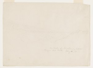 Mountainous Landscape Between Popayán and Pasto, Colombia by Frederic Edwin Church