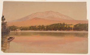 Mt. Katahdin from Togue Pond