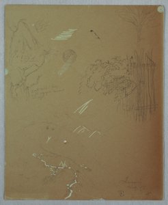 Nature Studies, Blue Mountains, Jamaica by Frederic Edwin Church