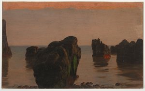 Rocks and Moss Off Grand Manan