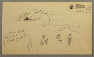 Sketches. Tents. Bedouin. by Frederic Edwin Church