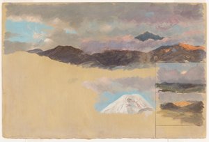 Studies of Mount Chimborazo, Ecuador by Frederic Edwin Church
