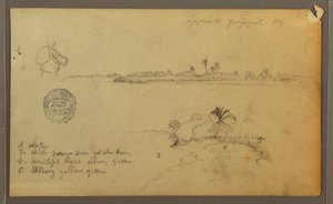 Views of the East Bank of the Guayas River, Opposite Guayaquil, Ecuador by Frederic Edwin Church