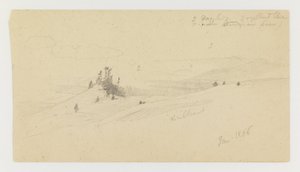 Wooded Hilltop, Hilly Valley, Sun