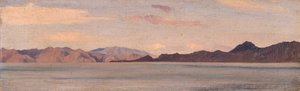 Coast of Asia Minor Seen from Rhodes by Frederic Leighton