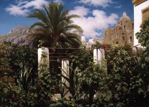 Garden of an Inn, Capri