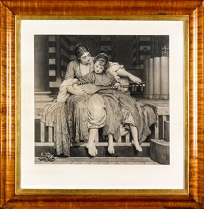 The Music Lesson by Frederic Leighton