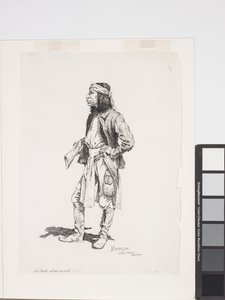An Apache Soldier, or Scout by Frederic Remington