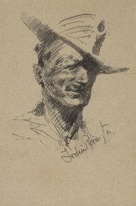 Self Portrait by Frederic Remington