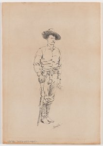 Sketch of a Texas Ranger for 