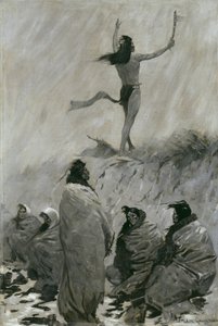 The Fire Eater Raised His Arms to the Thunder Bird