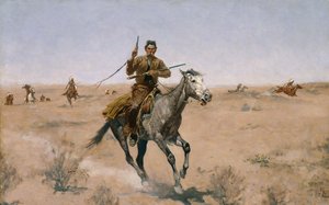 The Flight (A Sage-Brush Pioneer) 1895