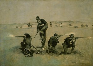 The Last Stand by Frederic Remington