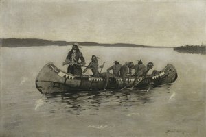 This Was a Fatal Embarkation by Frederic Remington