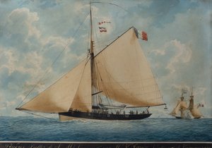 Pluvier, Cutter de S.M. Commissioned by MR. V. Sance
