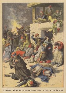 Unrest in Crete by Frederic Theodore Lix