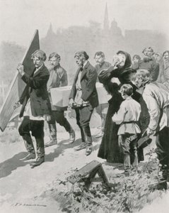 A Middle-Class Funeral by Frederic de Haenen