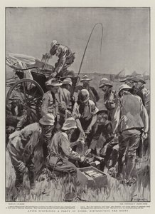 After Surprising a Party of Boers, Distributing the Booty