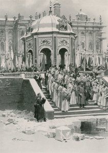 Blessing the Neva by Frederic de Haenen