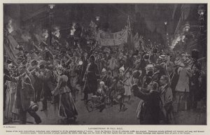 Ladysmith-Day in Pall Mall by Frederic de Haenen