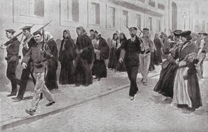 Nuns under Republican Protection during the Revolution by Frederic de Haenen