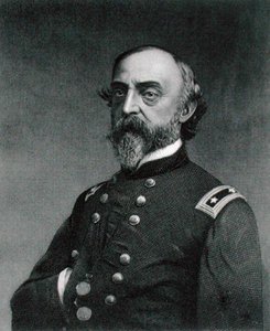George Gordon Meade (1815-72) engraved by Robert E. Whitechurch (1814-c.83) after a photograph