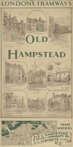 Old Hampstead, Tram Services by Frederick Adcock