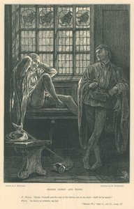 Illustration for King Henry IV, part I by Frederick Barnard