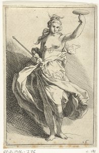 Woman with Chalice and Scepter by Frederick Bloemaert