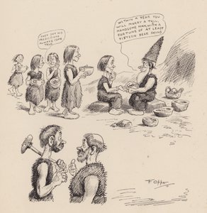 Our Antediluvian Ancestors by F Opper: Number Twenty Six