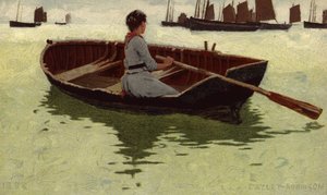 A September Morning by Frederick Cayley Robinson