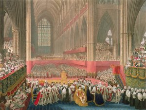 The Coronation of George IV in Westminster Abbey
