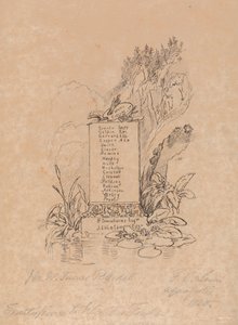 Frontispiece to Mr. Fawkes Catalogue by Frederick Christian Lewis the Elder