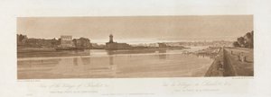 View of the Village of Chaillot & C. taken from Pont de la Concorde 1803; Plate 17 from Views in Paris, the Emanuel Volume tracing of the plate B1981.25.2626 by Frederick Christian Lewis the Elder
