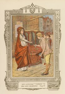 Mrs Siddons Turned to Pay Her Bearers by Frederick Colin Tilney
