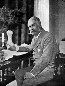 Sir William Schwenck Gilbert, English playwright and humorist, 1911-1912 by Frederick Downer and Sons