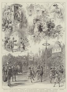 Al Fresco Fayre and Floral Fete for the Grosvenor Hospital for Women and Children at the Albert Hall by Frederick George Kitton