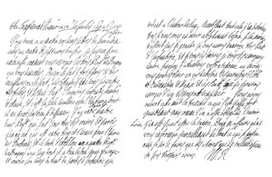 Letter by William III King of England