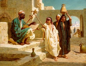 The Song of the Nubian Slave by Frederick Goodall
