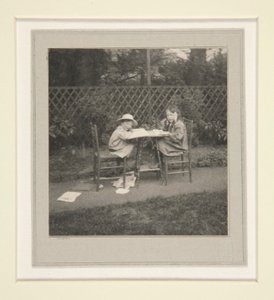 Barbara and Evan Evans by Frederick Henry Evans
