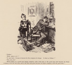 A Man is Known by the Company He Keeps by Frederick Henry Townsend