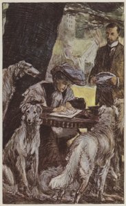 Illustration for They by Rudyard Kipling by Frederick Henry Townsend