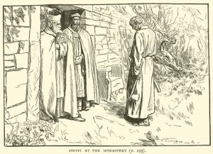Owini at the Monastery by Frederick Henry Townsend