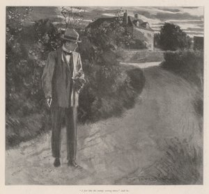 The Hermit of the Yews, by E Nesbit by Frederick Henry Townsend