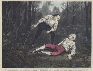 Illustration for Barnaby Rudge by Frederick L. Bernard
