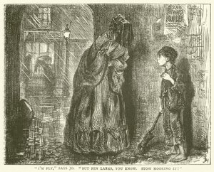 Illustration for Bleak House by Frederick L. Bernard