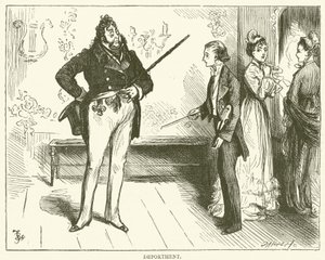 Illustration for Bleak House by Frederick L. Bernard